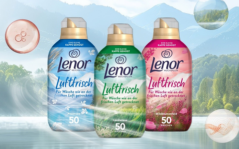 Wie an der frischen Luft getrocknet: Lenor präsentiert neues innovatives Weichspüler-Konzentrat in drei dezenten Düften - Foto: presseportal.de