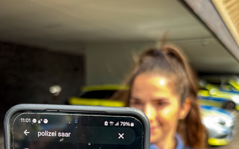 POL-SL: Polizei Saarland startet neuen WhatsApp-Kanal / Polizei Saarland - Aktuell - Foto: presseportal.de