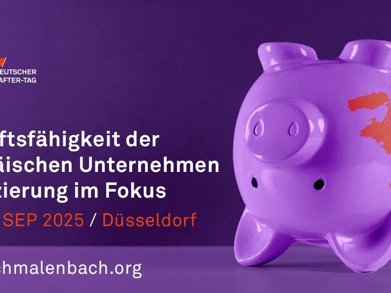 79. Deutscher Betriebswirtschafter-Tag / Zukunftsfähigkeit der europäischen Unternehmen - Finanzierung im Fokus / 23./24. September 2025 - Düsseldorf / www.betriebswirtschafter-tag.de - Foto: presseportal.de