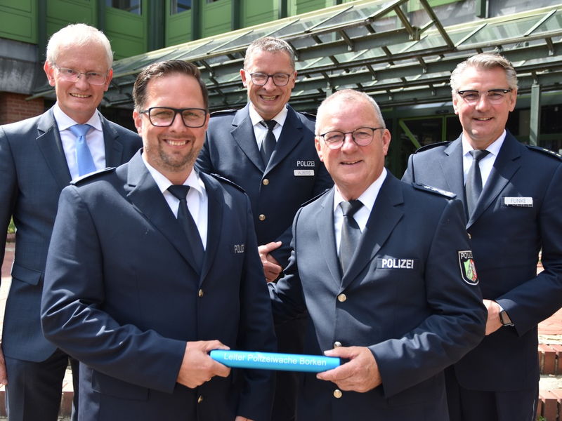 POL-BOR: Borken - Wechsel an der Spitze der Polizeiwache Borken - Foto: presseportal.de