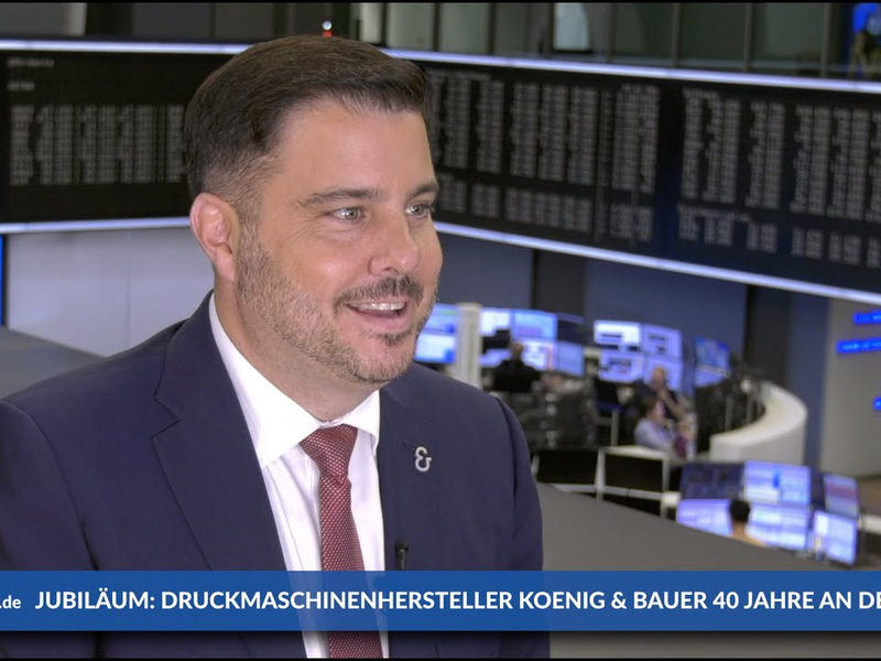 Stephen Kimmich (Koenig & Bauer): Wir haben unglaublich viele gesunde, profitable Geschäftsbereiche - Foto: inside-wirtschaft.de