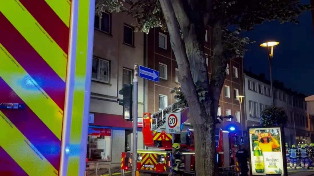 FW-GE: Kellerbrand in Wohn- und Geschäftshaus in Rotthausen - Bild: presseportal.de