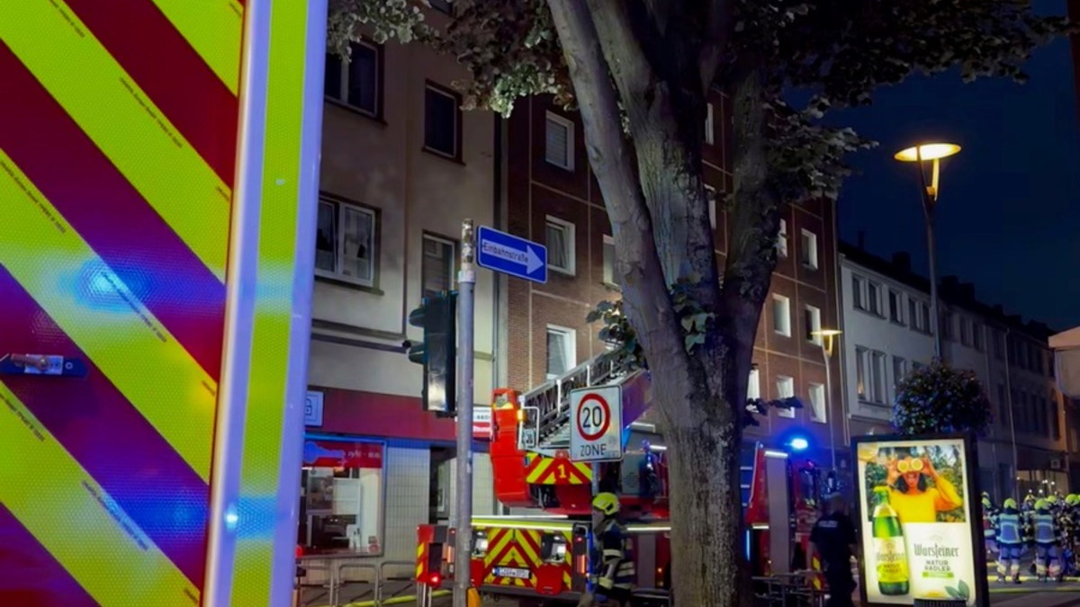 FW-GE: Kellerbrand in Wohn- und Geschäftshaus in Rotthausen - Foto: presseportal.de