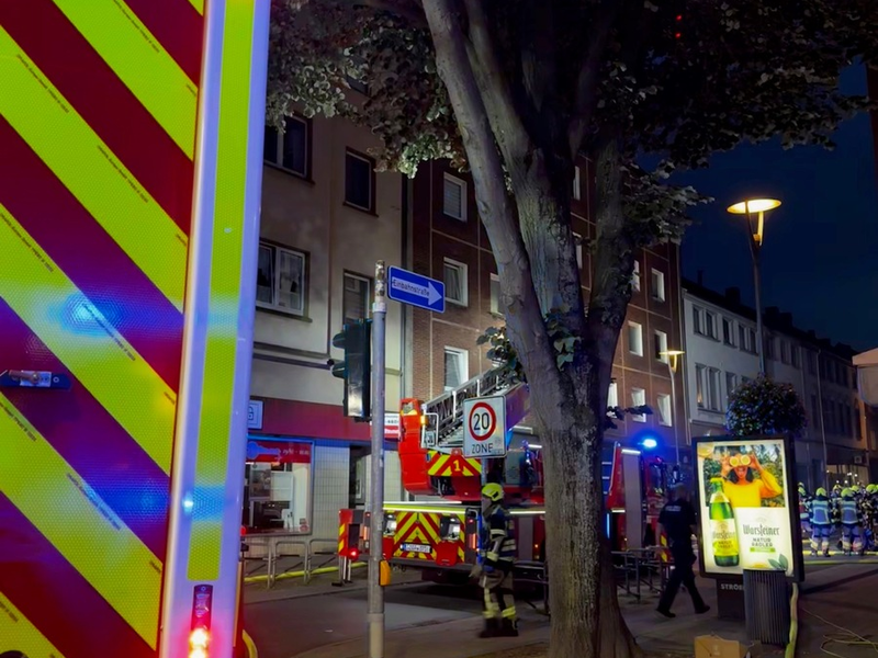 FW-GE: Kellerbrand in Wohn- und Geschäftshaus in Rotthausen - Foto: presseportal.de