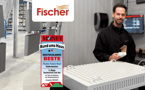 Fischer Future Heat erneut ausgezeichnet: Platz 1 für Kundenzufriedenheit bei Focus Money Studie Rund ums Haus - Foto: presseportal.de