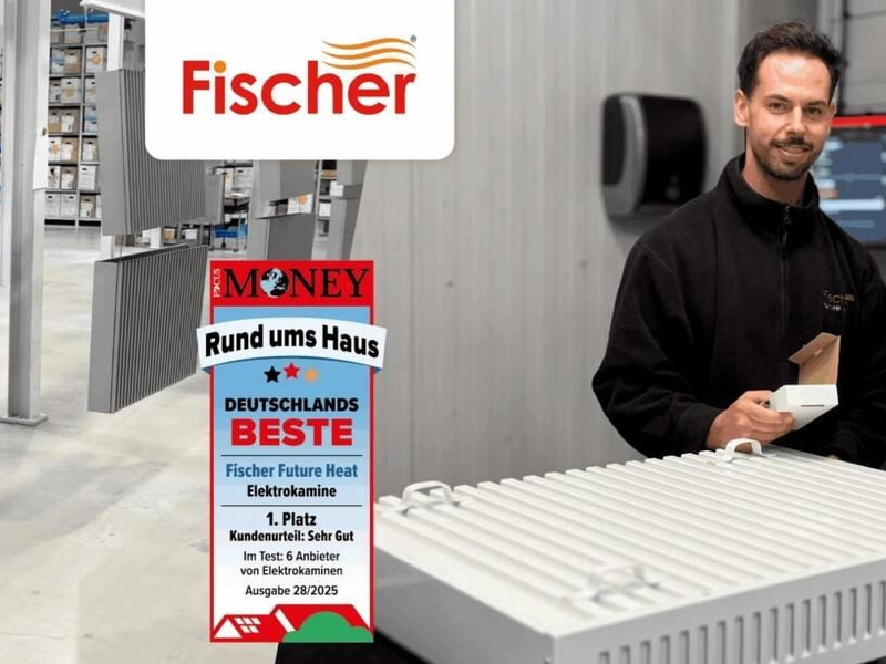 Fischer Future Heat erneut ausgezeichnet: Platz 1 für Kundenzufriedenheit bei Focus Money Studie Rund ums Haus - Foto: presseportal.de