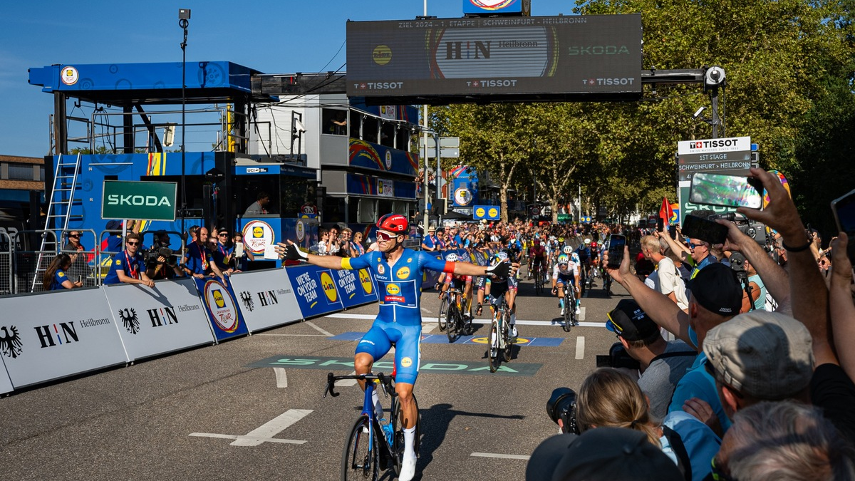 Lidl bringt Frische in die Lidl Deutschland Tour / Lebensmitteleinzelhändler stellt bei Etappenrennen bewusste Ernährung und Bewegung in den Fokus - Foto: presseportal.de