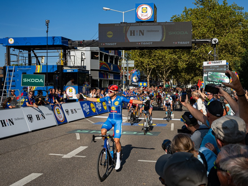 Lidl bringt Frische in die Lidl Deutschland Tour / Lebensmitteleinzelhändler stellt bei Etappenrennen bewusste Ernährung und Bewegung in den Fokus - Foto: presseportal.de