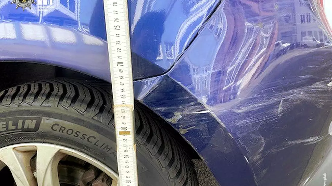 POL-PDKL: Auto gerammt und Nachricht hinterlassen - Bild: presseportal.de