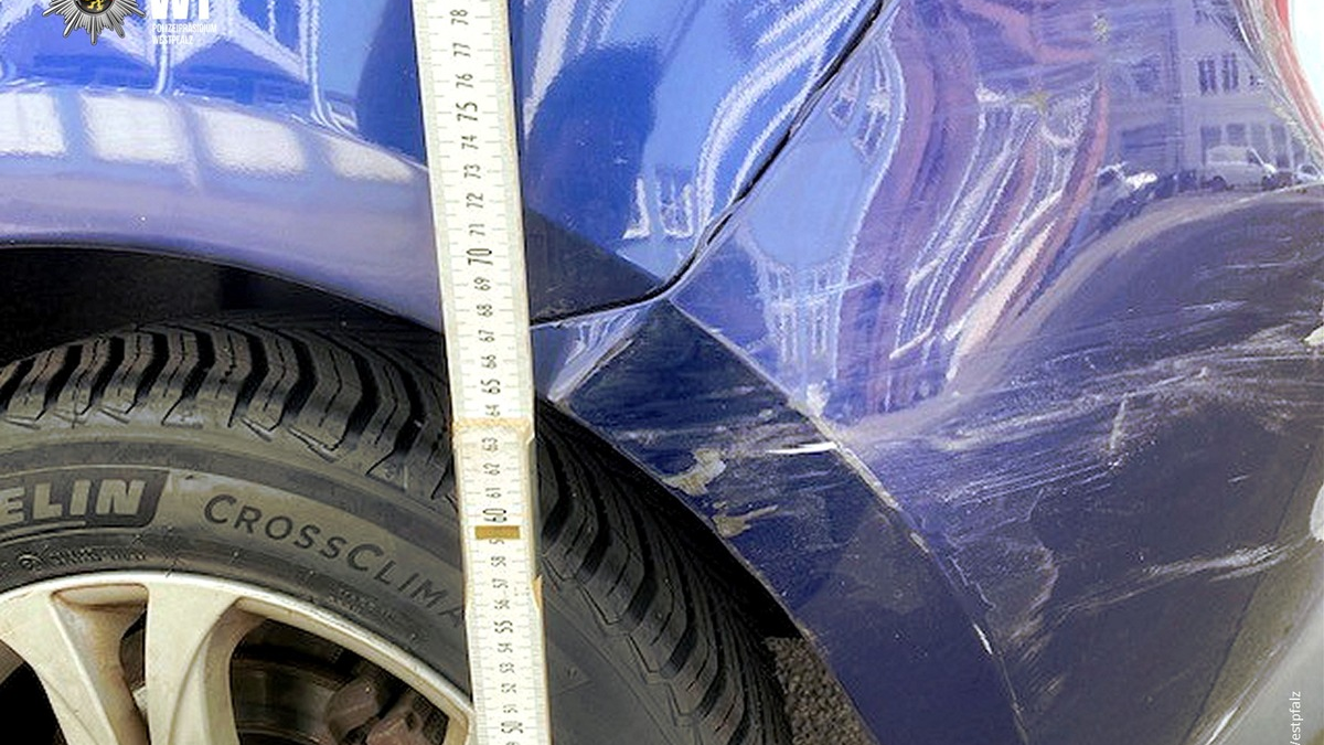 POL-PDKL: Auto gerammt und Nachricht hinterlassen - Foto: presseportal.de