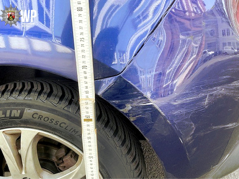 POL-PDKL: Auto gerammt und Nachricht hinterlassen - Foto: presseportal.de