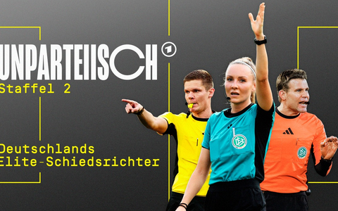 UNPARTEIISCH 2 - Deutschlands Elite-Schiedsrichter: Die sechsteilige zweite Staffel der erfolgreichen Doku-Serie ab dem 15. August in der ARD Mediathek, am 18. und am 26. August im Ersten - Foto: presseportal.de UNPARTEIISCH 2 - Deutschlands Elite-Schiedsrichter: Die sechsteilige zweite Staffel der erfolgreichen Doku-Serie ab dem 15. August in der ARD Mediathek, am 18. und am 26. August im Ersten - Foto: presseportal.de
