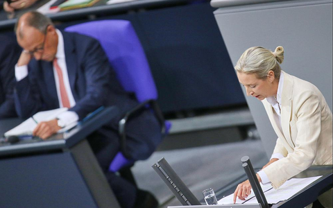 Friedrich Merz und Alice Weidel (AfD) (Archiv) - Foto: über dts Nachrichtenagentur