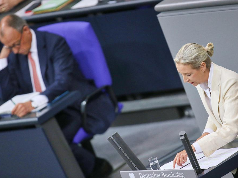 Friedrich Merz und Alice Weidel (AfD) (Archiv) - Foto: über dts Nachrichtenagentur
