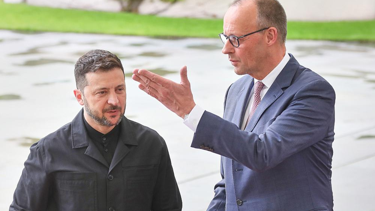 Wolodymyr Selenskyj und Friedrich Merz (Archiv) - Foto: über dts Nachrichtenagentur