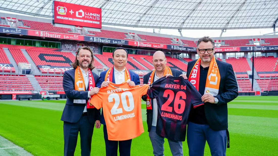 LumenHaus wird offizieller Premium-Partner von Bayer 04 Leverkusen - Bild: presseportal.de