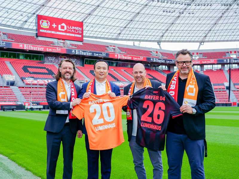 LumenHaus wird offizieller Premium-Partner von Bayer 04 Leverkusen - Foto: presseportal.de