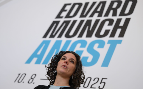 Die Kunstsammlungen am Theaterplatz in Chemnitz zeigen im Kulturhauptstadtjahr eine große Ausstellung zum Künstler Edvard Munch. - Foto: Hendrik Schmidt/dpa