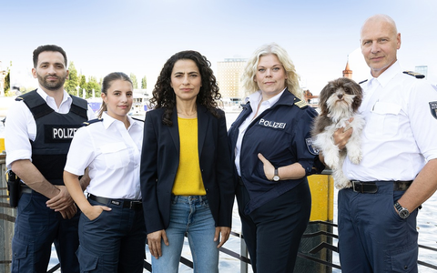 Leinen los und Drehstart für acht neue Folgen der beliebten ARD-Vorabendserie WaPo Berlin - Foto: presseportal.de