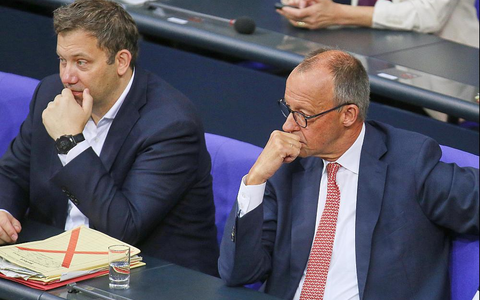 Lars Klingbeil und Friedrich Merz (Archiv) - Foto: über dts Nachrichtenagentur