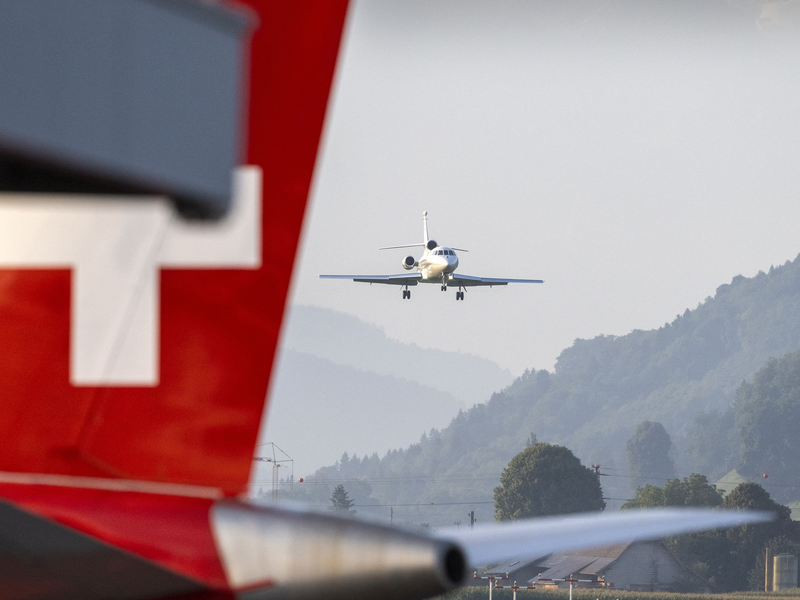 Unverrichteter Dinge kehrte die Schweizer Bundespräsidentin in die Schweiz zurück (Archivbild)  - Foto: Peter Schneider/KEYSTONE/dpa