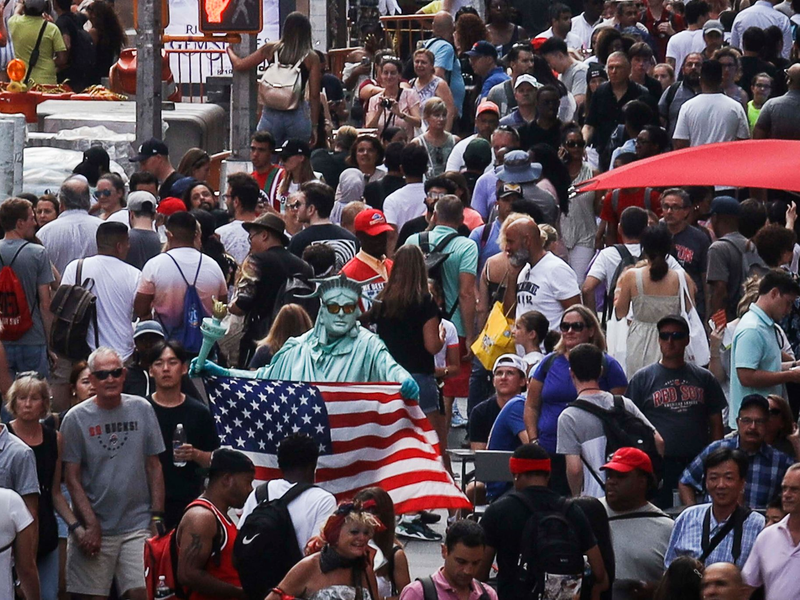 Für die Volkszählung in den USA ist es eigentlich unerheblich, ob die erfassten Personen US-Staatsbürger sind oder welchen Aufenthaltsstatus sie haben. (Archivbild) - Foto: Bebeto Matthews/AP/dpa