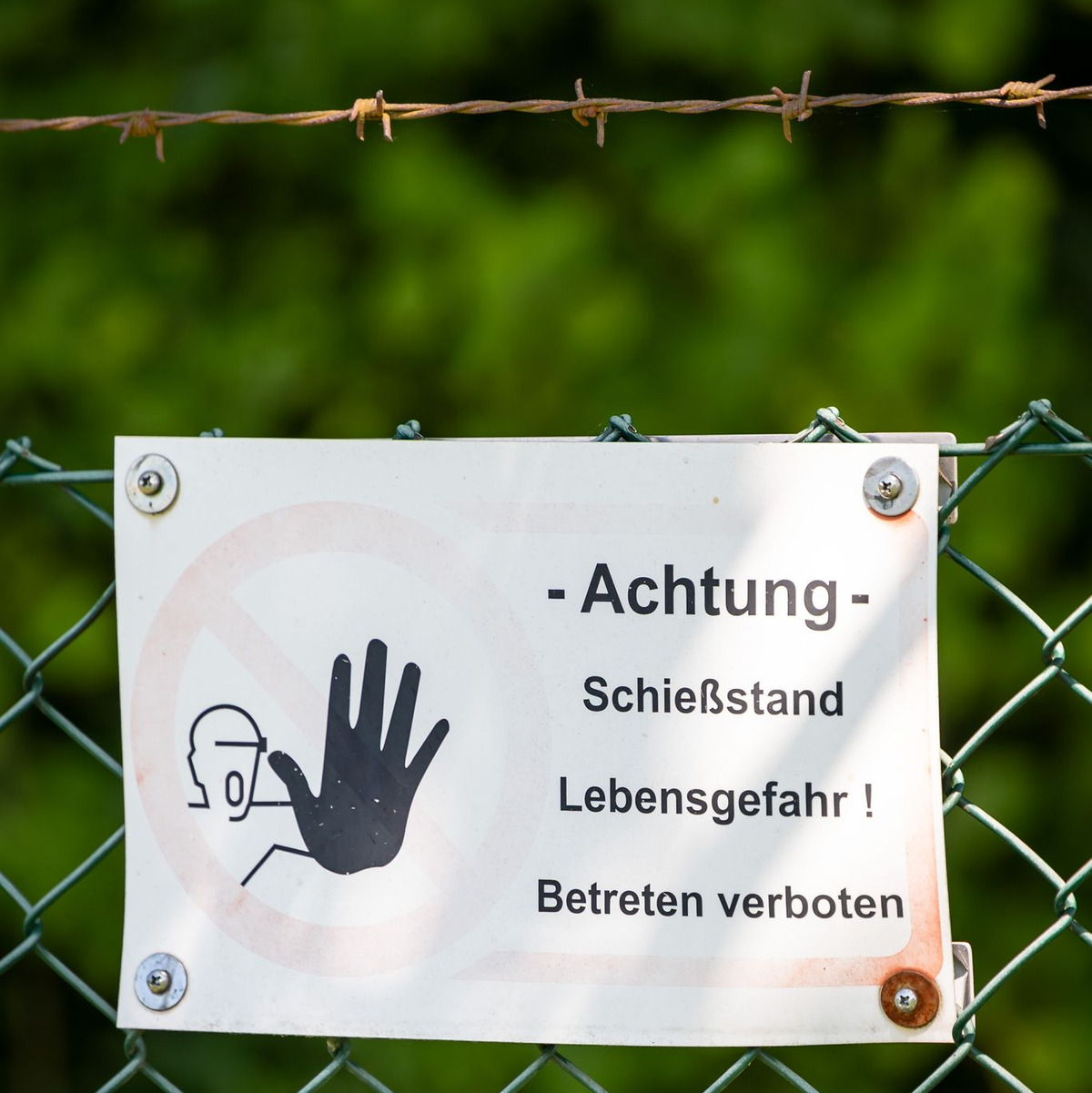 Hier sollen auch mutmaßliche Reichsbürger Schießen geübt haben.  - Foto: ---/dpa