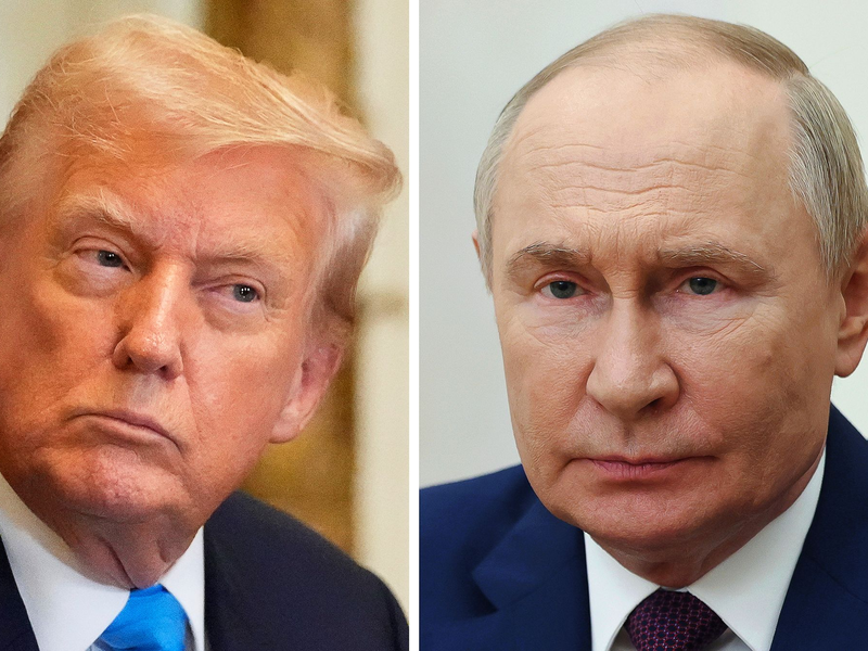 Bei dem Treffen in Alaska steht für beide Staatschefs viel auf dem Spiel. (Archivbild) - Foto: Mark Schiefelbein/Mihail Metzel/AP/Pool Sputnik Government via AP/dpa