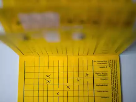 Säuglinge werden in Deutschland standardmäßig gegen Hib geimpft (Symbolbild).  - Foto: Sophia Kembowski/dpa