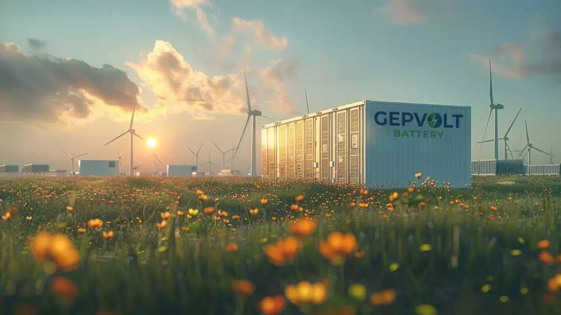 Batteriespeicher für Netzstabilität - GEPVOLT - Bild: presseportal.de