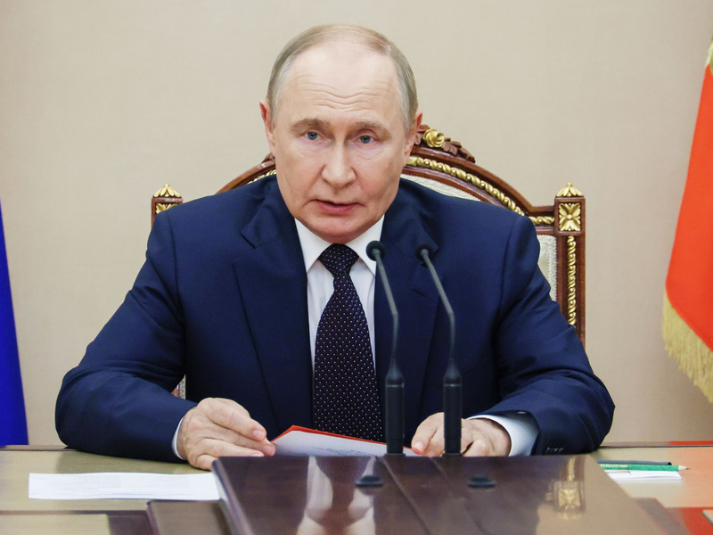 Kremlchef Putin spricht mit Nachbarstaaten und Verbündeten. - Foto: Sergei Ilyin/Pool Sputnik Kremlin via AP/dpa