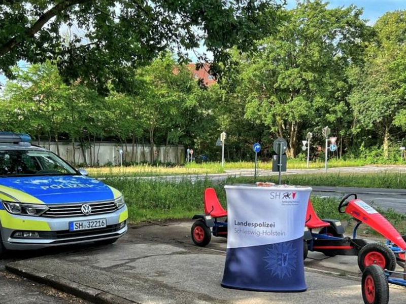 POL-HL: HL - Lübeck / Sommerferien-Aktion: Verkehrserziehung für Grundschulkinder - Foto: presseportal.de
