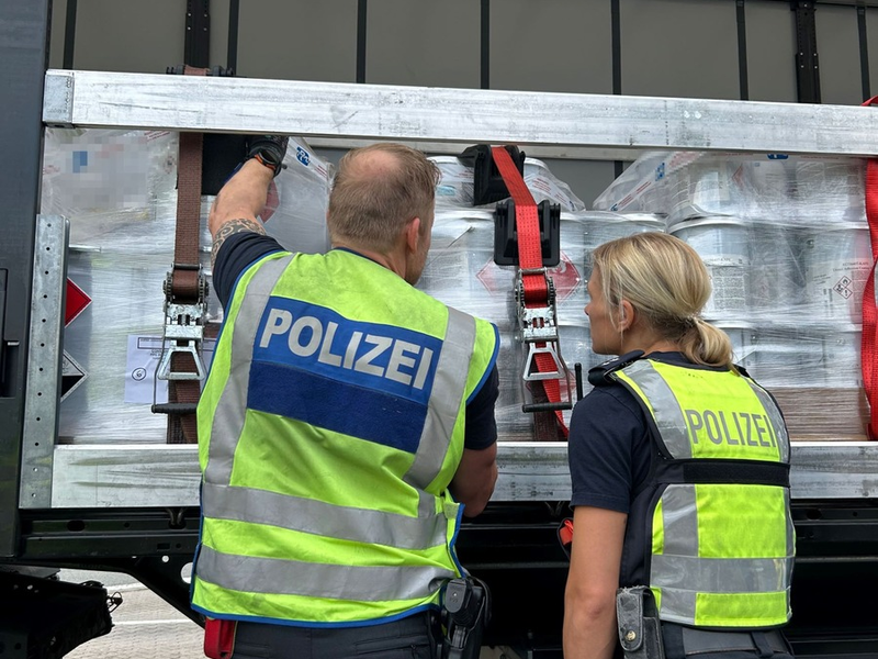 POL-MS: Gemeinsame Schwerpunktkontrollen im Verkehr- Polizei zieht Bilanz - Foto: presseportal.de