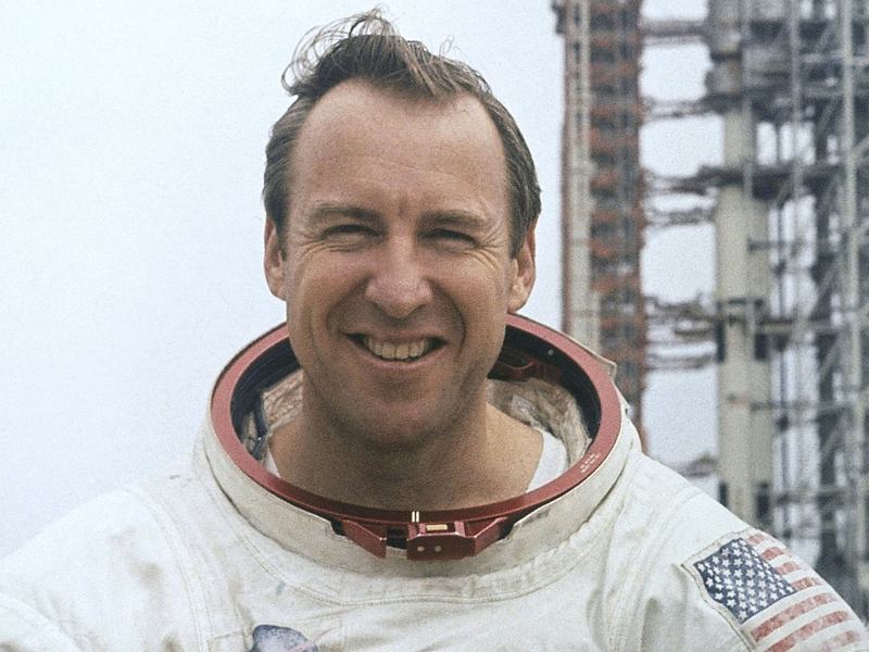 Lovell war auch Teil der ersten Mondumkreisung mit Apollo 8 im Jahr 1968. (Archivbild) - Foto: Uncredited/NASA/AP/dpa