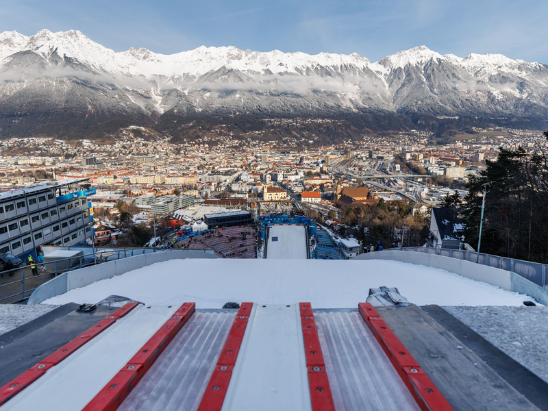 Innsbruck hofft auf den Zuschlag als Gastgeberstadt für den ESC 2026 - Foto: Daniel Karmann/dpa