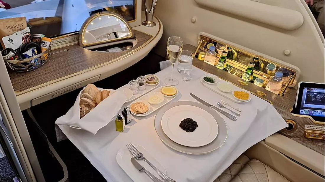 First-Class-Kabine Airbus A380-800 (Archiv) - Bild: über dts Nachrichtenagentur