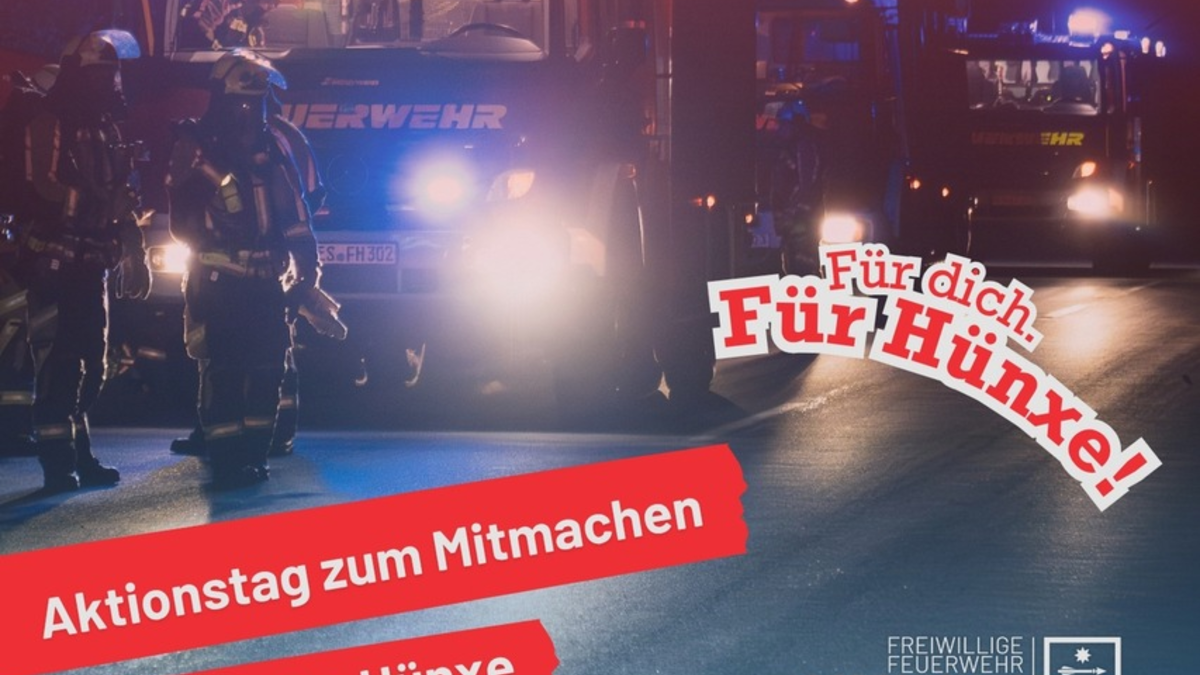 FW Hünxe: Entdecke das Feuer in dir - Aktionstag der Einheit Hünxe lädt zum Mitmachen ein - Foto: presseportal.de