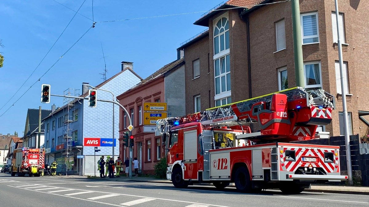 FW-MK: Weitere Einsätze für die Feuerwehr Iserlohn - Foto: presseportal.de