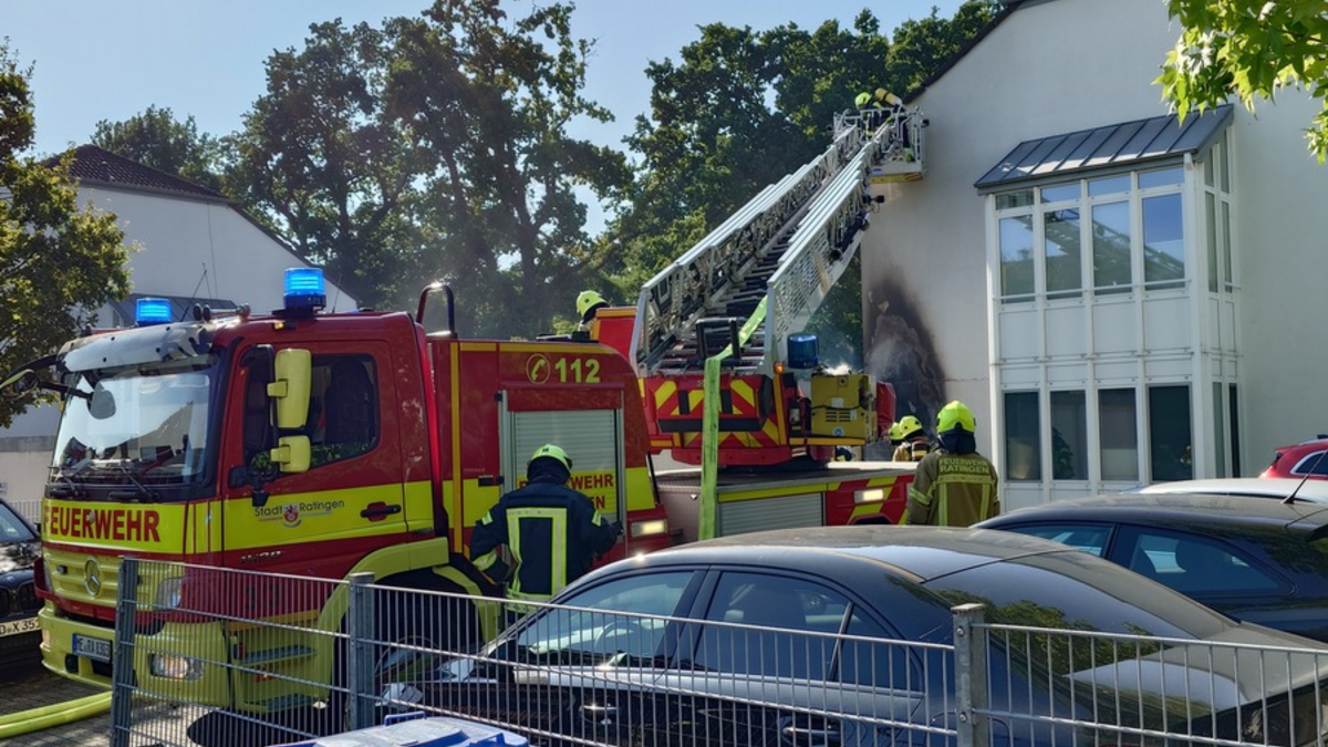 FW Ratingen: Schneller Einsatz bei Brand in Lintorf - Foto: presseportal.de