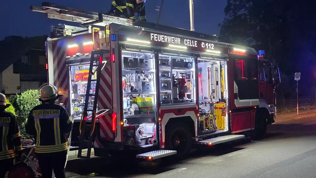 FW Celle: Feuer in einer Küche - Bild: presseportal.de