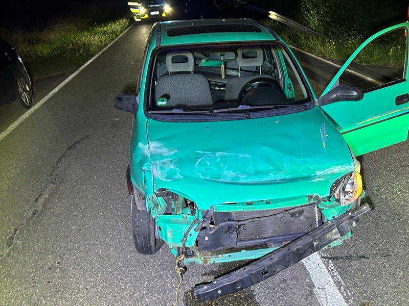 POL-PDLD: Betrunken Unfall verursacht - Foto: presseportal.de