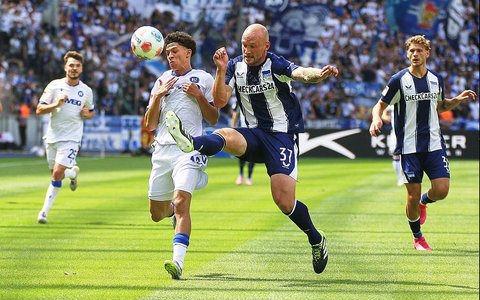 Hertha BSC - Karlsruher SC am 10.08.2025 - Foto: über dts Nachrichtenagentur