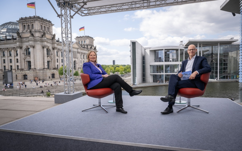 Bärbel Bas im ARD-Sommerinterview - Foto: presseportal.de