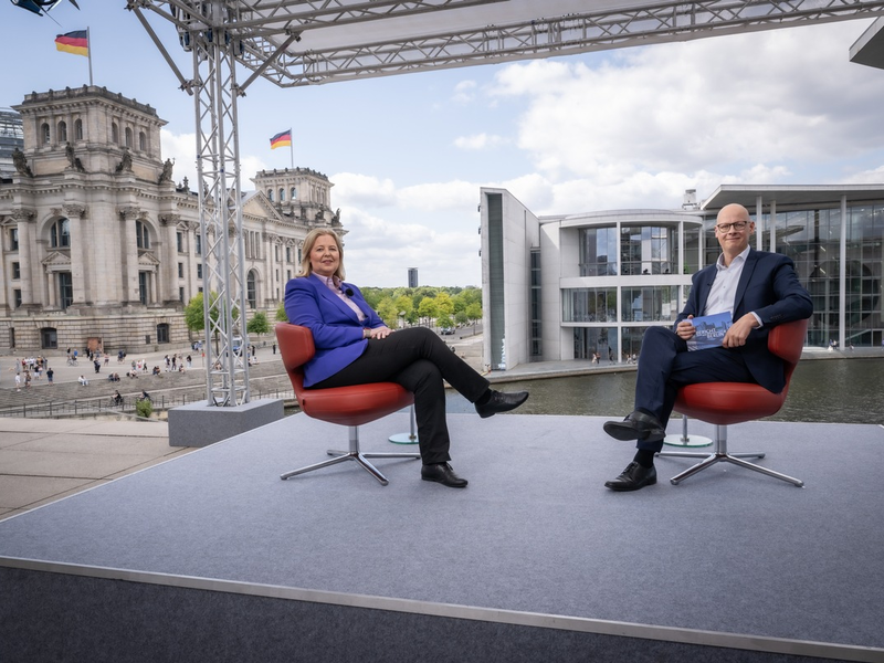 Bärbel Bas im ARD-Sommerinterview - Foto: presseportal.de