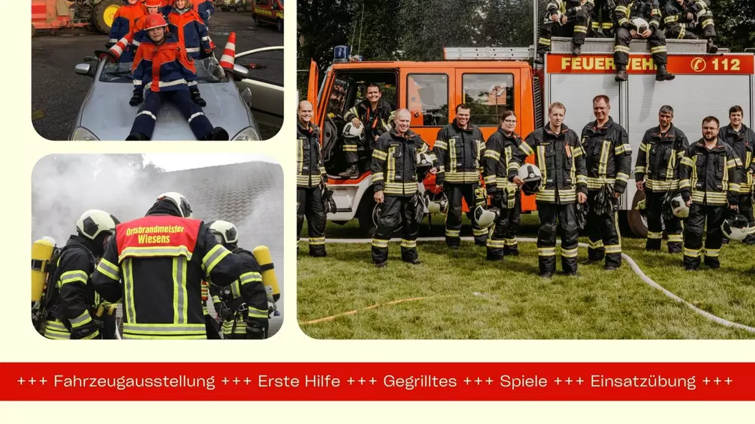 FW-AUR: Feuerwehr Wiesens lädt zum Tag der offenen Tür am 23.08. - Bild: presseportal.de