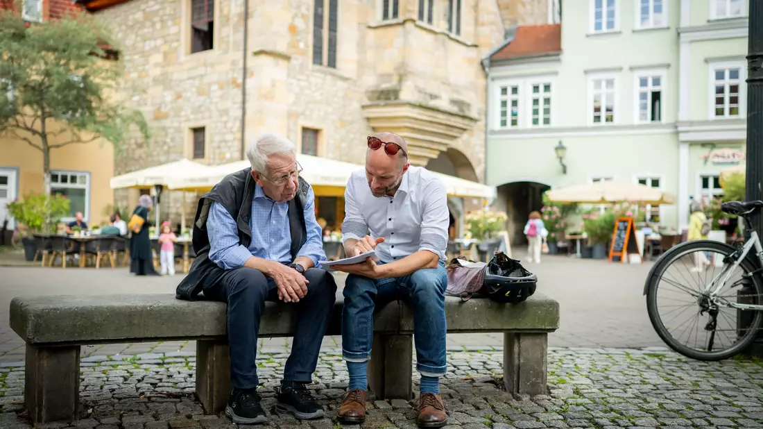 Hier könnte die Erfurter Bratwurstbude gestanden haben. - Bild: Jacob Schröter/dpa