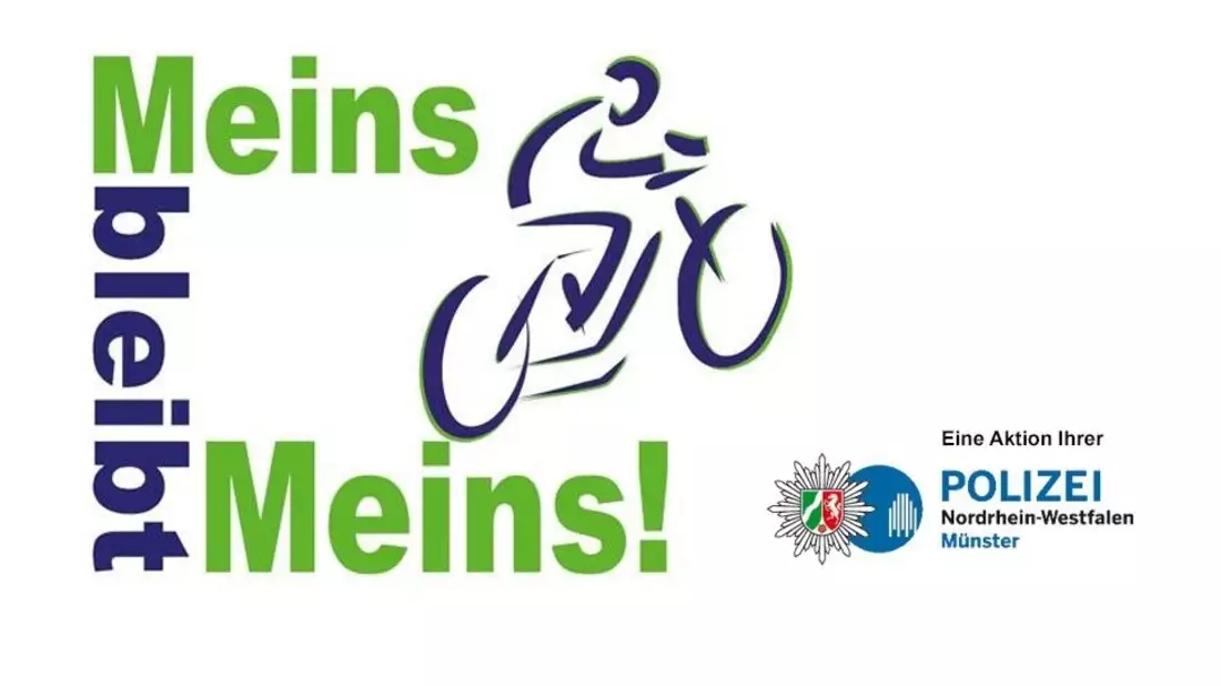POL-MS: Meins bleibt Meins! - Kostenlose Fahrradregistrierung am 12.08. am Harsewinkelplatz - Bild: presseportal.de