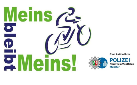 POL-MS: Meins bleibt Meins! - Kostenlose Fahrradregistrierung am 12.08. am Harsewinkelplatz - Foto: presseportal.de