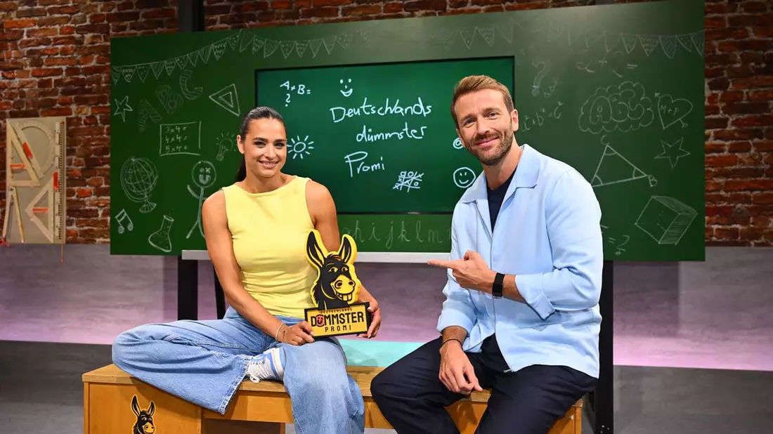Amira Aly Christian Düren Deutschlands dümmster Promi - Bild: Joyn/Willi Weber, presseportal.de