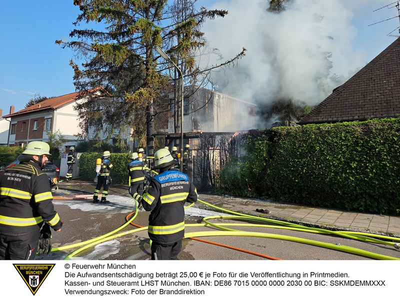 FW-M: Wochenendrückblick der Feuerwehr München - Foto: presseportal.de